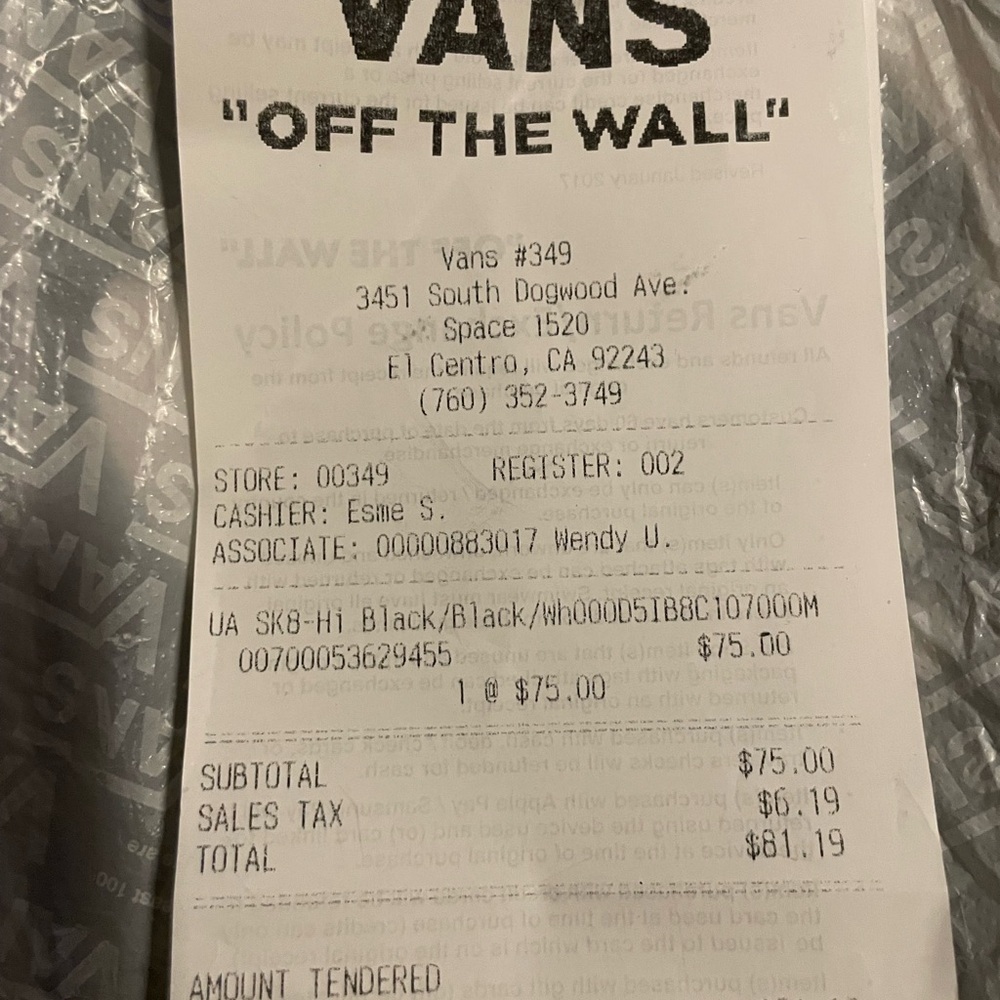 Vans - Picture 3 of 3